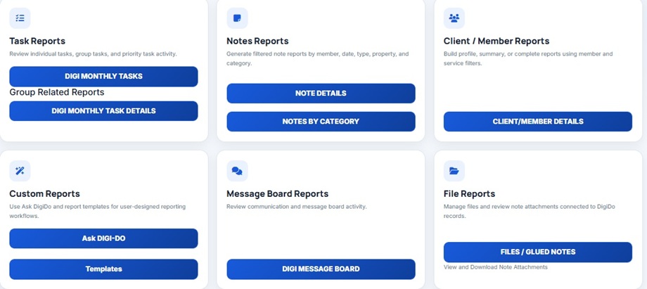 DIGI Reports